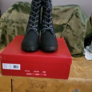 Zigi Soho Black Combat Boots